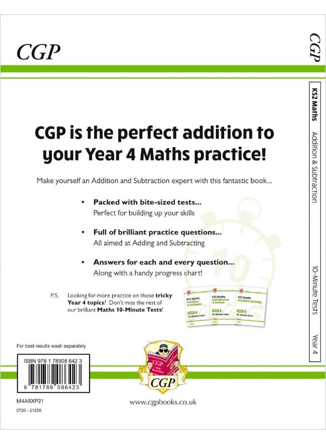 اختبارات الرياضيات لمدة 10 دقائق للصف KS2 السنة 4: الجمع والطرح - Image 2