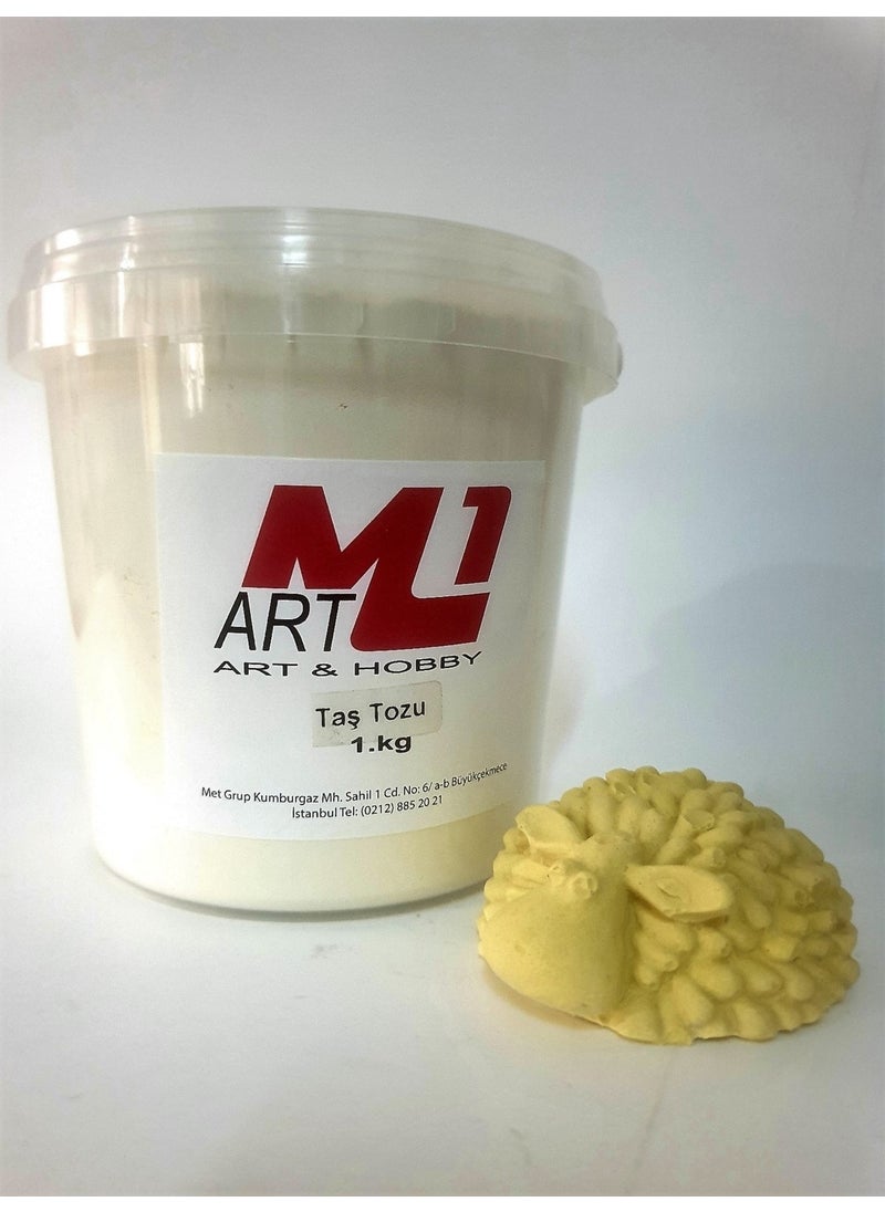 M1 Art Scented Stone Powder 1kg - (Odourless)  - Image 1