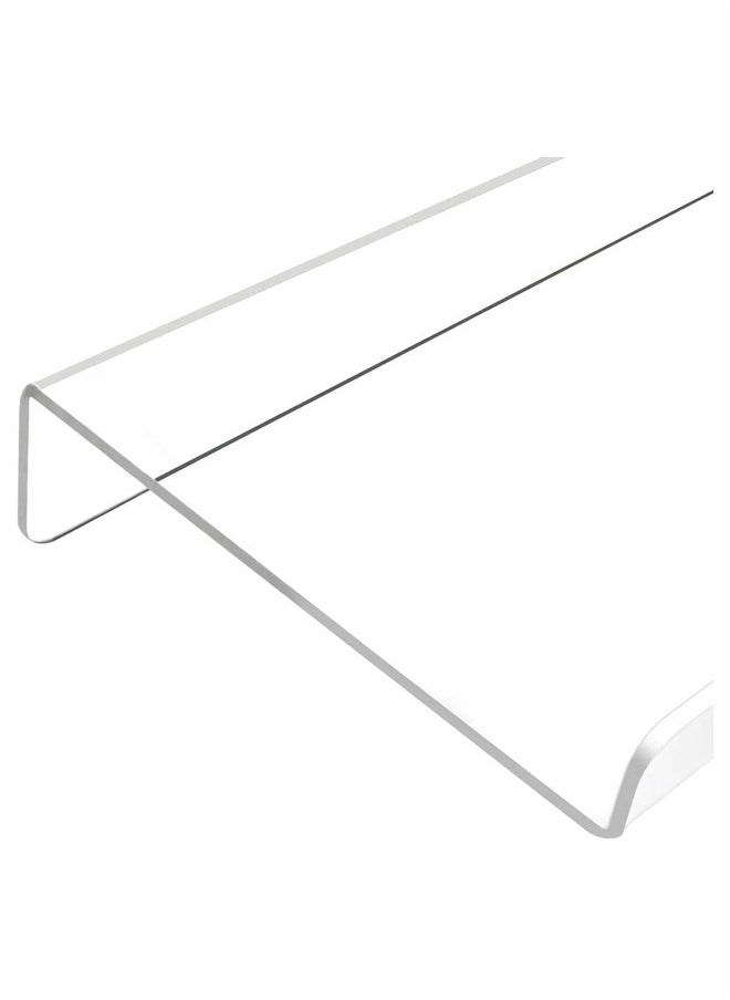 Generic - Computer Keyboard Stand, Clear Acrylic Premium Tilted Computer Keyboard Holder, for Easy Ergonomic Typing, Upgraded Version Working at Office Desk, Computer Gaming at Home - Image 1