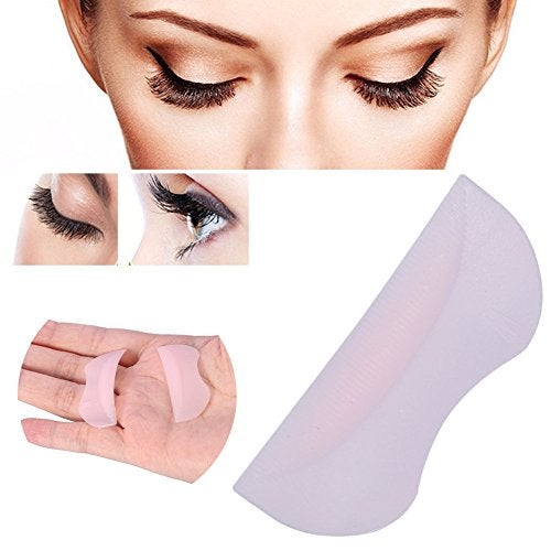 Vruping 5Pairs/Set Silicone Eyelash Perming Curler, 3D Eyelash Perming Curling Pad Patch Eyelash Pad False Lashes Extension Makeup Tool for Eyelash Perm Lifting - Image 4