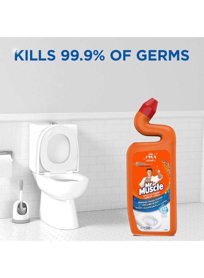 مستر ماسل منظف ​​المرحاض السائل الأصلي 5 في 1 يزيل البقع الصعبة والترسبات الكلسية 500 مل - Image 5