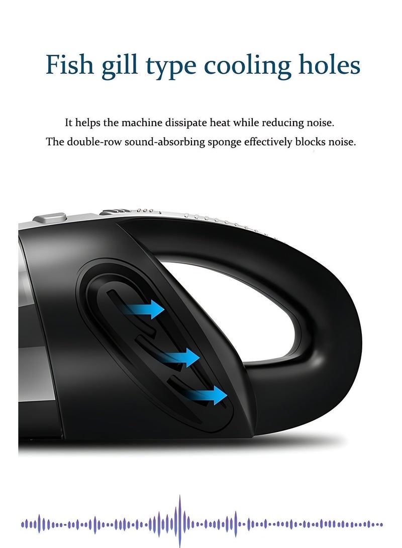 Wireless Multifunctional Car and Home Vacuum Cleaner, High-Power Wet & Dry, Ideal for Pet Hair, Dust, and Debris Cleaning - Image 5