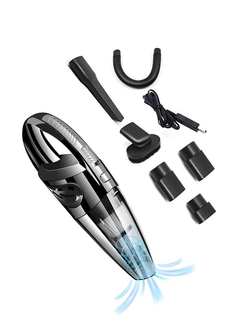 Wireless Multifunctional Car and Home Vacuum Cleaner, High-Power Wet & Dry, Ideal for Pet Hair, Dust, and Debris Cleaning - Image 2