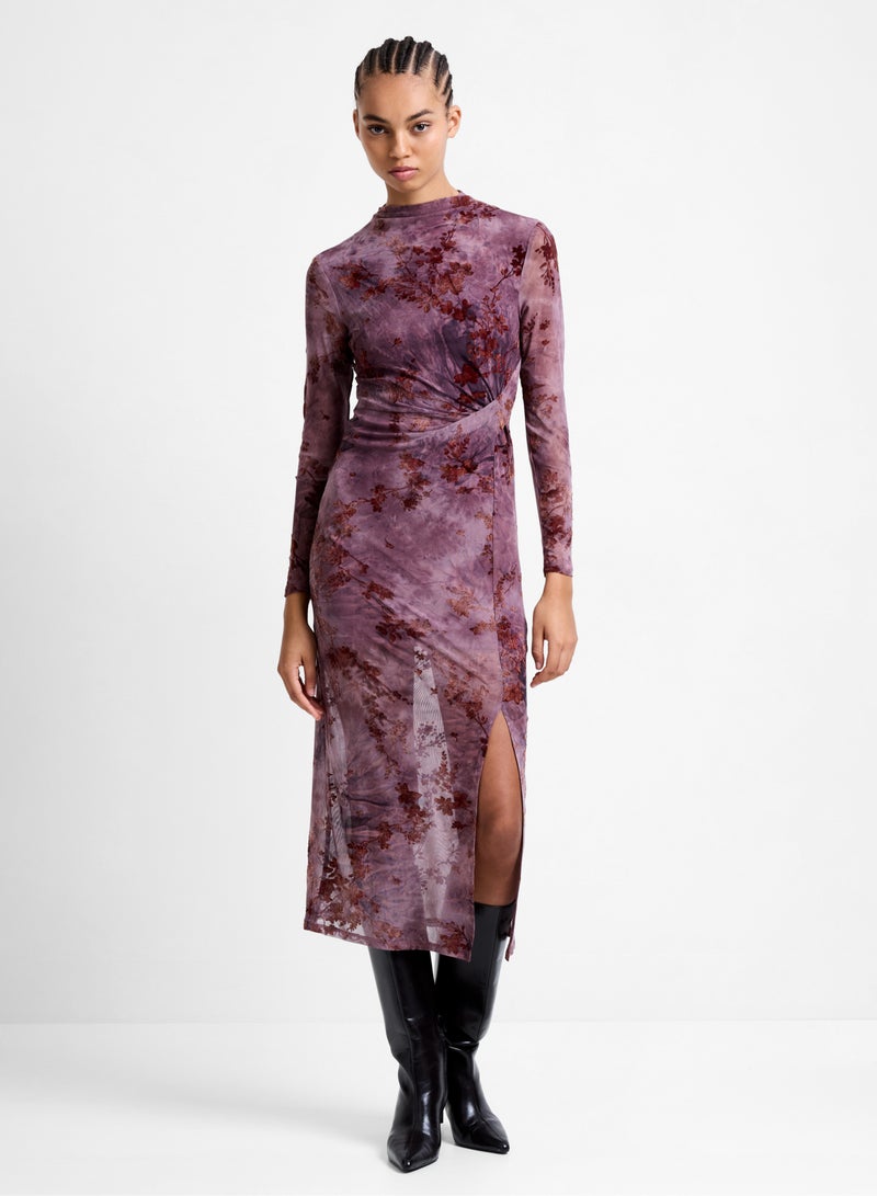 فرنش كونكشن فستان شبكي كيني - Image 1