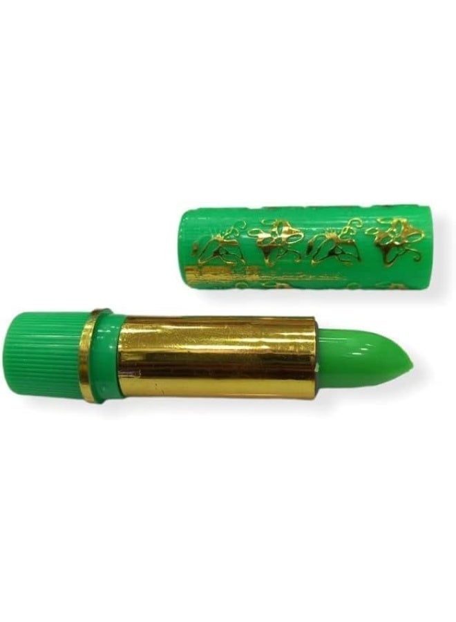pH Color Changing Lipstick, Long Lasting Waterproof Lip Stain with Aloe Vera & Vitamin E, Green, 3.5 g - Image 4