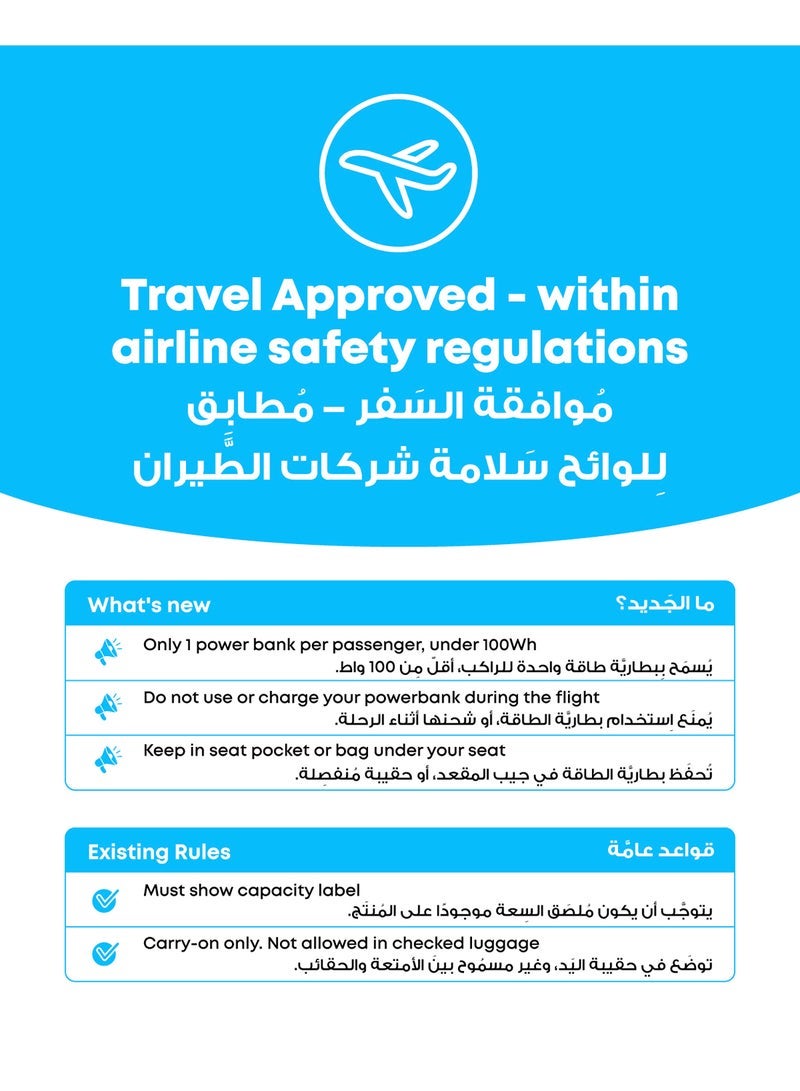 SYOSI Anker MagGo Power Bank, Ultra-Slim 10,000mAh Magnetic Portable Charger, Qi2 Certified 15W Ultra-Fast MagSafe-Compatible Battery Pack, PD 30W, Ergonomic Design, For iPhone 17/16/15/14 Series Only - Image 2