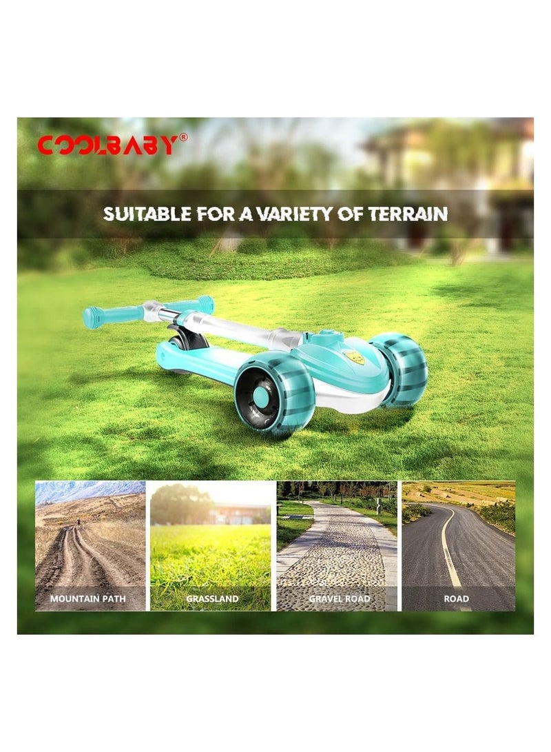 Cool Baby COOLBABY kid 3 Roller scooter ,green - Image 4