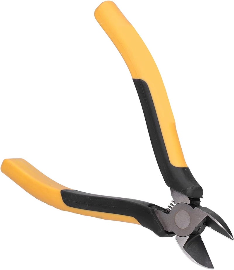 L202C06 Diagonal Pliers, Wire Cutting Pliers for Electric Cable, High Carbon Steel Household DIY Hand Tool with Non - Slip Handle, Durable and for Professional - Image 1
