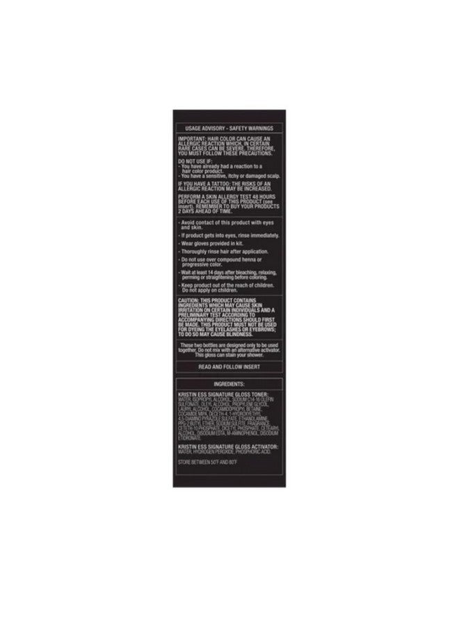 Kristin Ess Signature Hair Gloss Wild Berry Unisex Hair Color 1 Application  - Image 5