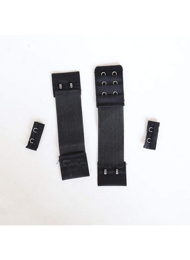 BTWTRY Black Elastic Band With Adjustable Hooks For Wigs/Lace Closure/Lace Frontal Sewing Band 1.2Inch Width 9.5Inch Length (1Pc-Black) - Image 4