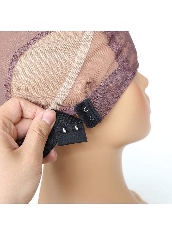 BTWTRY Black Elastic Band With Adjustable Hooks For Wigs/Lace Closure/Lace Frontal Sewing Band 1.2Inch Width 9.5Inch Length (1Pc-Black) - Image 1