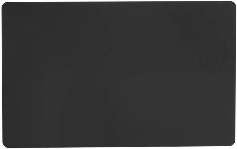 klarako 50Pcs Metal Business Cards Impressive Blanks Mark Engraved Smooth Visiting Name DIY Gift 5 Colors(Black) - Image 5