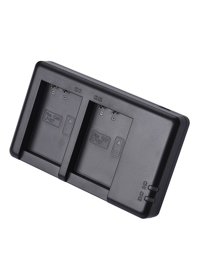 Fb Dual USB Lp-E17 Camera Battery Charger For Canon 750D 760D/Rebel T6I T6S Eos M3/M5/M6/800D/77D - Image 1