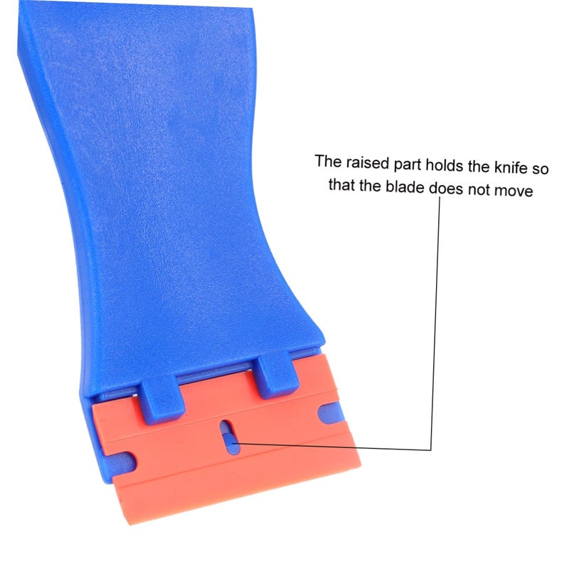 103 Pcs Window Tint Film Removal Tool Kit with Plastic Scraper Cutter and Labels - Image 3
