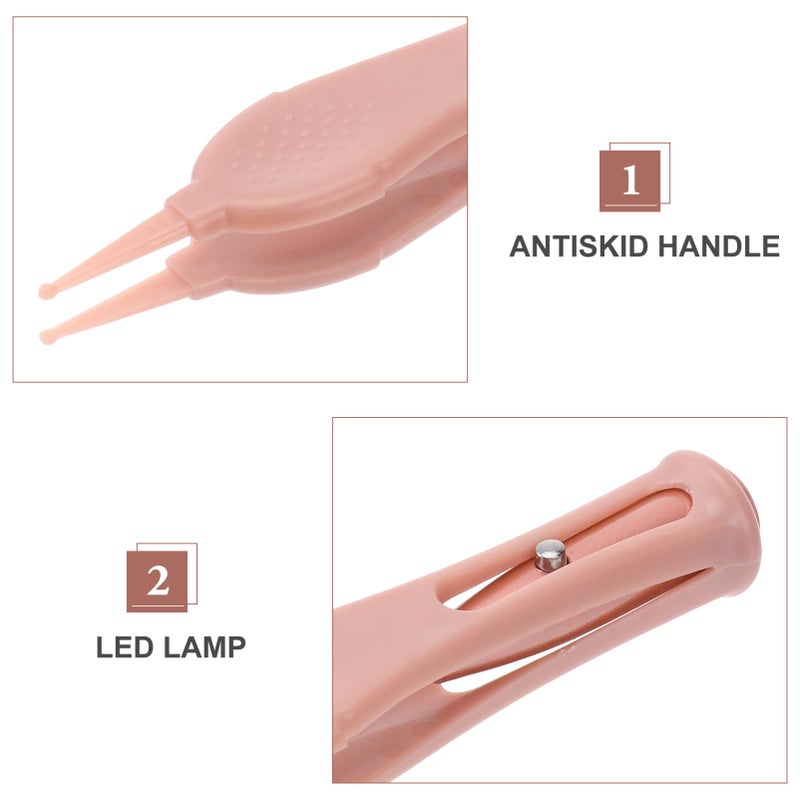 3pcs LED Nose And Ear Cleaner Tweezers Tool Kit For Kids And Toddlers - Image 5