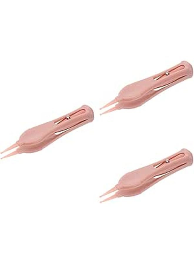 3pcs LED Nose And Ear Cleaner Tweezers Tool Kit For Kids And Toddlers - Image 1