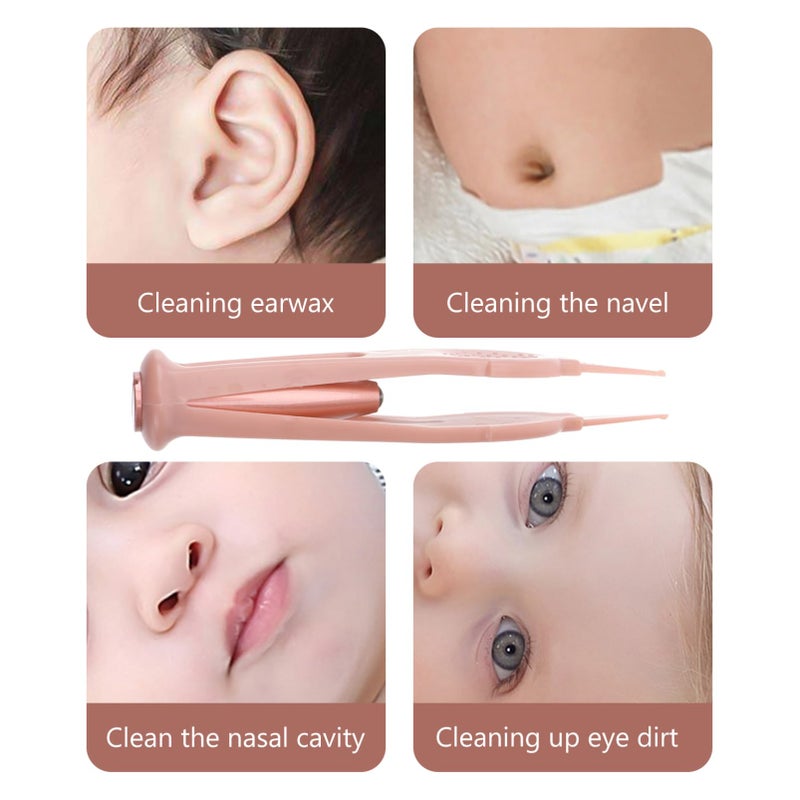 3pcs LED Nose And Ear Cleaner Tweezers Tool Kit For Kids And Toddlers - Image 4