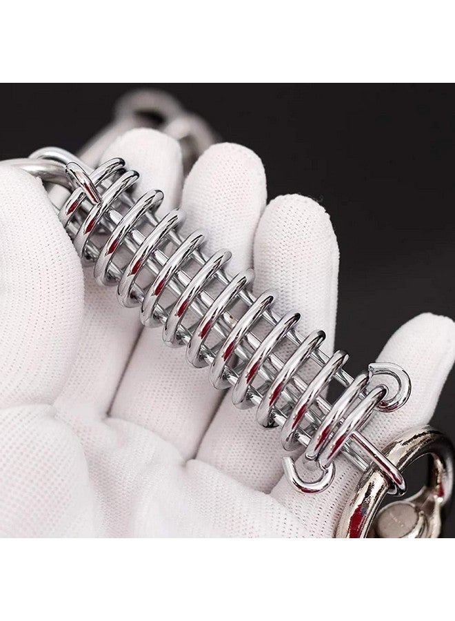 حبل مقود قوي 20 مم مع زنبرك عازل للكلاب بطول 56 بوصة مصنوع من حبل نايلون بمقبض مريح ونابض مقاوم للانفجار للكلاب الكبيرة جدًا - قد يختلف اللون - Image 5