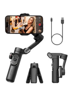 AOCHUAN AOCHUAN XE Phone Gimbal Stabilizer 3-Axis Smartphone Foldable Gimbal for iPhone Gimble with Focus Wheel TikTok YouTube Vlog Stabilizer for iPhone 15 14 13 12 Pro Max & Android - Smart XE  - Image 1