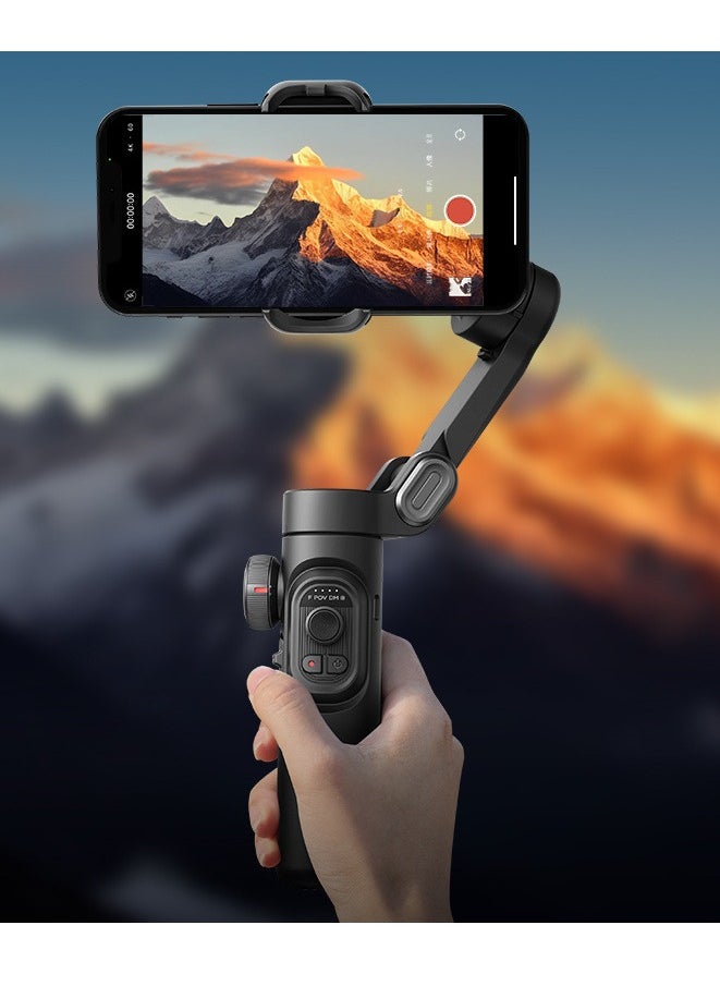 AOCHUAN - AOCHUAN XE Phone Gimbal Stabilizer 3-Axis Smartphone Foldable Gimbal for iPhone Gimble with Focus Wheel TikTok YouTube Vlog Stabilizer for iPhone 15 14 13 12 Pro Max & Android - Smart XE - Image 1