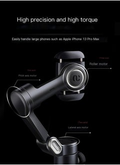 AOCHUAN AOCHUAN XE Phone Gimbal Stabilizer 3-Axis Smartphone Foldable Gimbal for iPhone Gimble with Focus Wheel TikTok YouTube Vlog Stabilizer for iPhone 15 14 13 12 Pro Max & Android - Smart XE  - Image 5