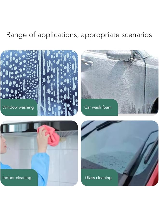 Generic Foam Sprayer, Cordless Car Wash Foam Gun With Pressurized Design, Foam Nozzle, Pp Foam Blaster, Multi Function For Car Cleaning Detailing Home Garden  - Image 3