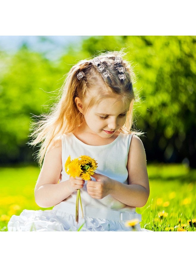 JANYUN 48 Pcs Small Mini Hair Claw Clips Hair Clamps For Women Girl'S Hair (Transparent) - Image 5