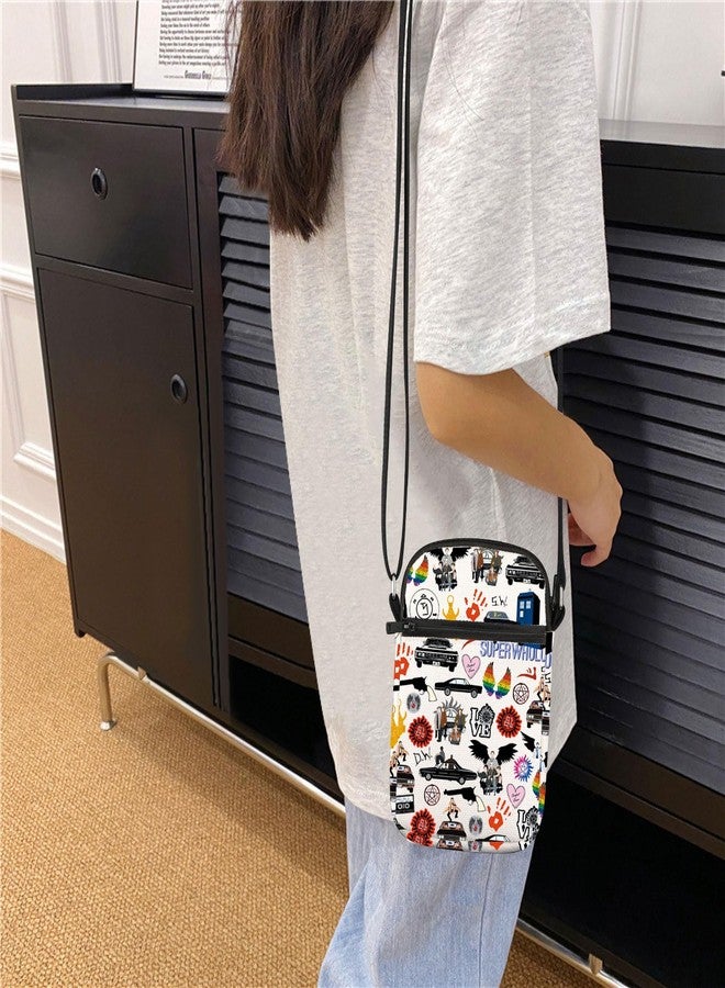 HOLLP Super Thing Anti Possession Symbol Crossbody Bag Brother TV Show Lover Team Free Will Small Sling Bag Birthday Gift (SUPER) - Image 3