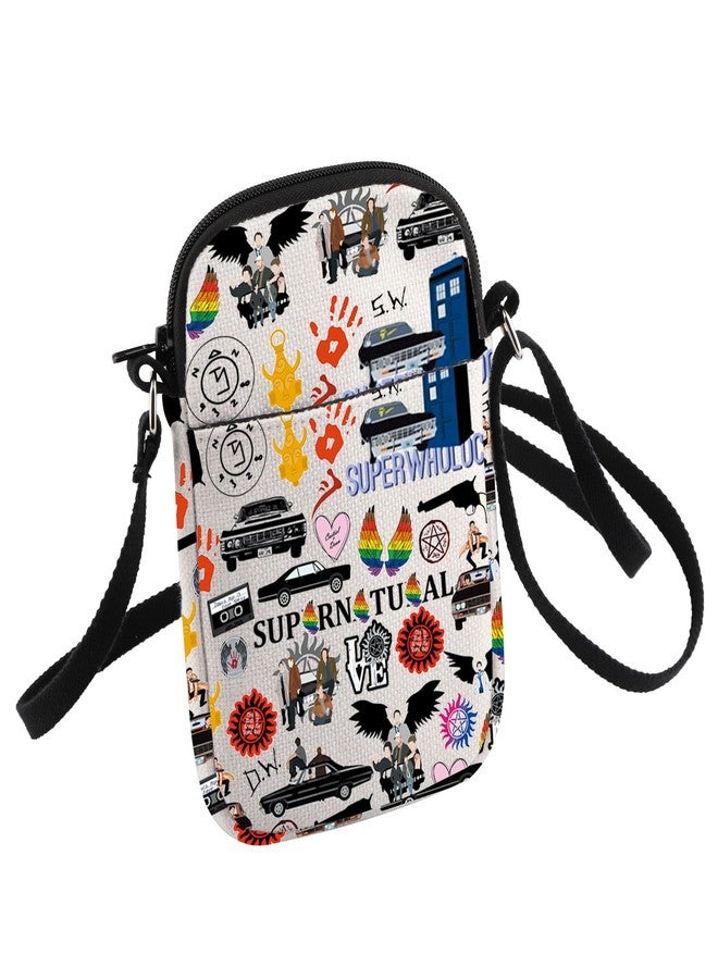 HOLLP Super Thing Anti Possession Symbol Crossbody Bag Brother TV Show Lover Team Free Will Small Sling Bag Birthday Gift (SUPER) - Image 1
