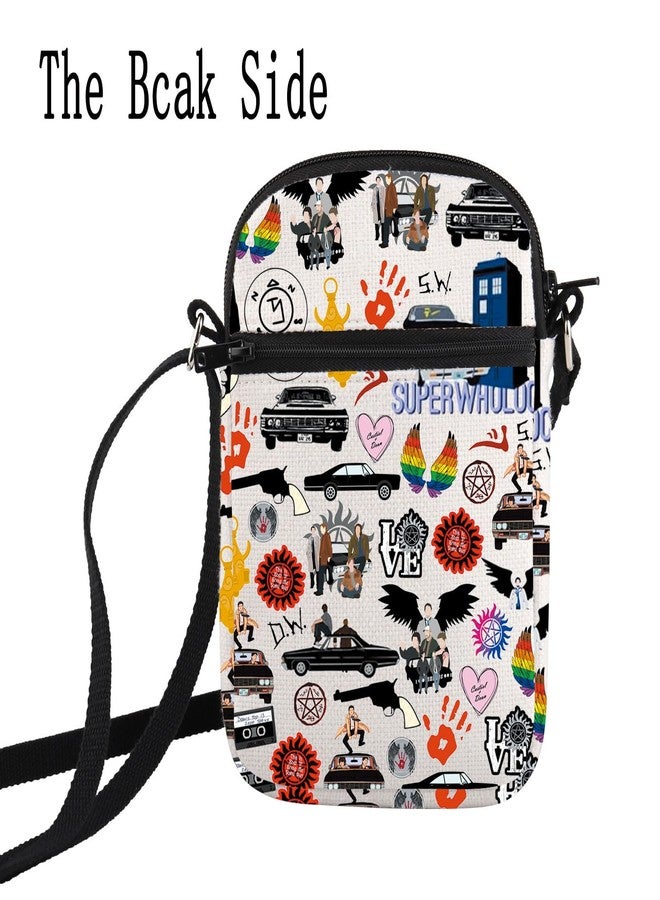 HOLLP Super Thing Anti Possession Symbol Crossbody Bag Brother TV Show Lover Team Free Will Small Sling Bag Birthday Gift (SUPER) - Image 4