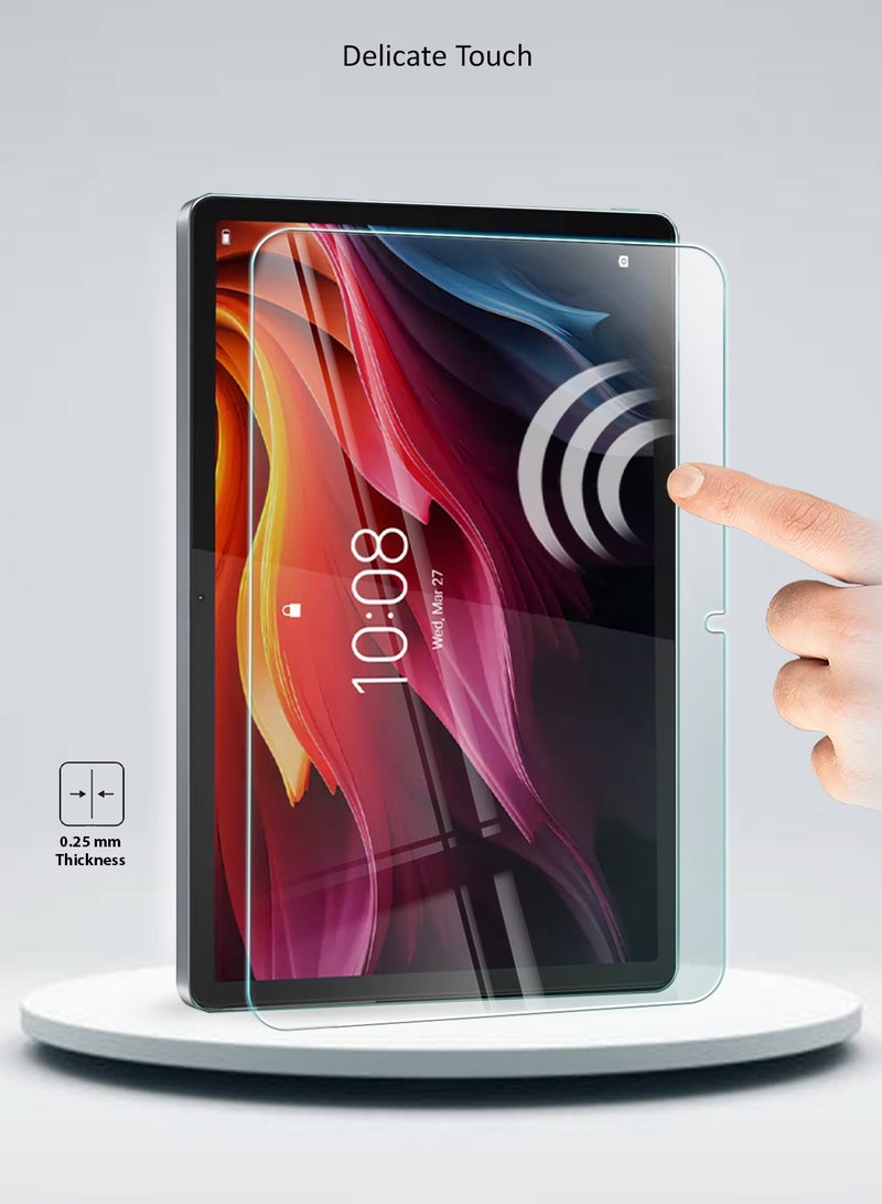 دبليو تيك لينوفو تاب K11 Plus 4G 2024 (11.45 بوصة) حامي شاشة زجاجي مقوى بغطاء كامل من سلسلة بريميوم - شفاف - Image 2