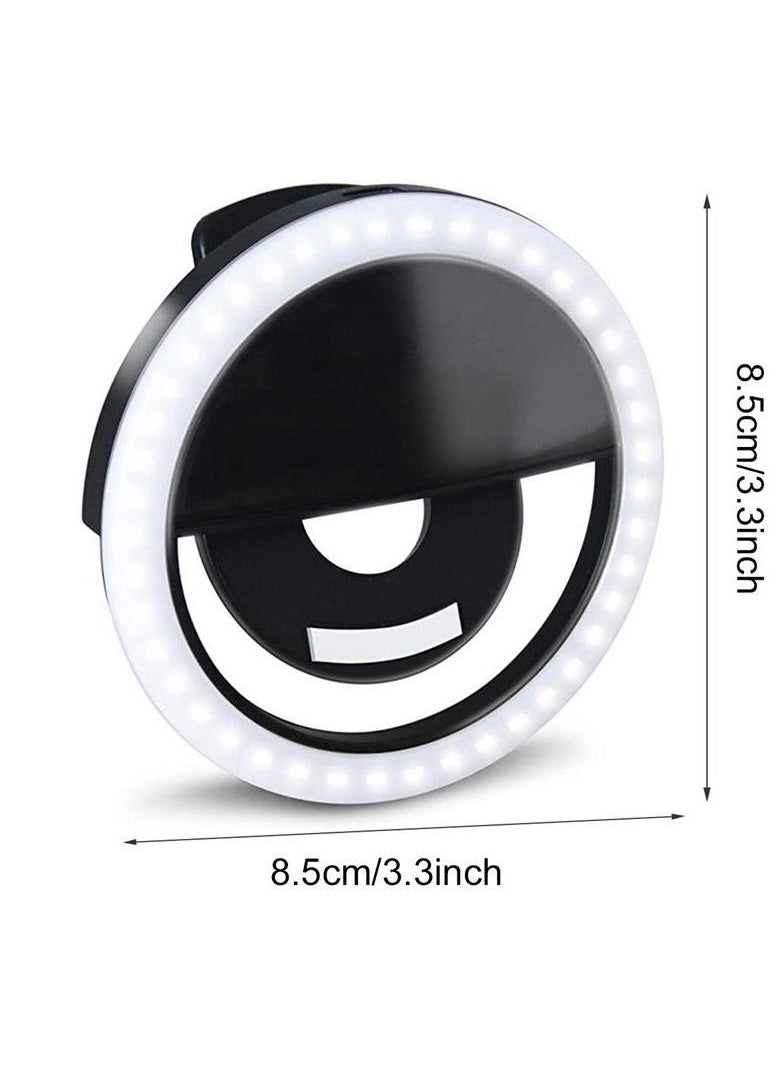 ELTRAZONE Selfie Ring Light for Mobile  3 Way Led Flash || White Light for All Smartphones  - Image 3