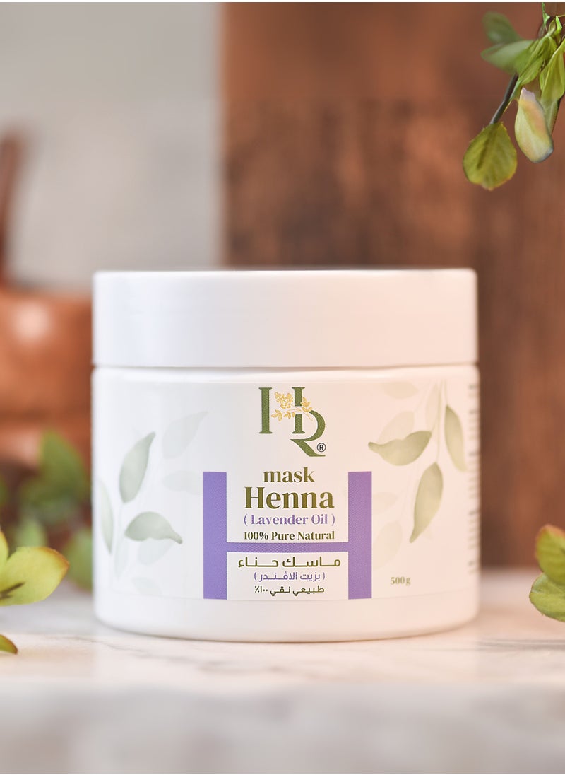 Henna Raghad - Mask Henna ( Lavender Oil ) - Image 1