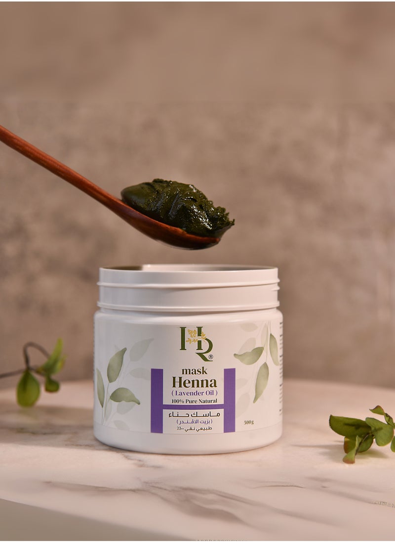 Henna Raghad - Mask Henna ( Lavender Oil ) - Image 1