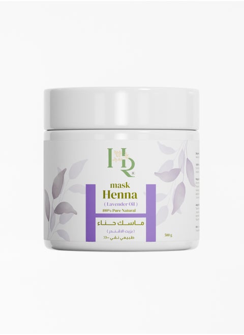Mask Henna ( Lavender Oil )