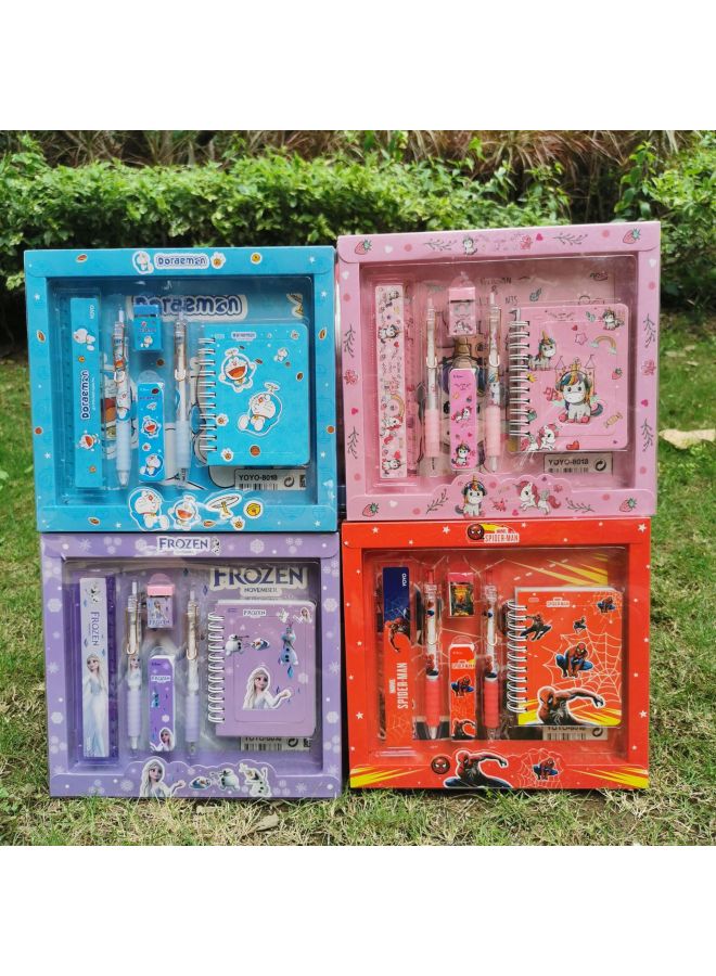 HJ Children's Gift Student Stationery Suit Gift Box School Supplies Pencil Case Pencil Practical Animal Stationery Gift Bag - Image 1