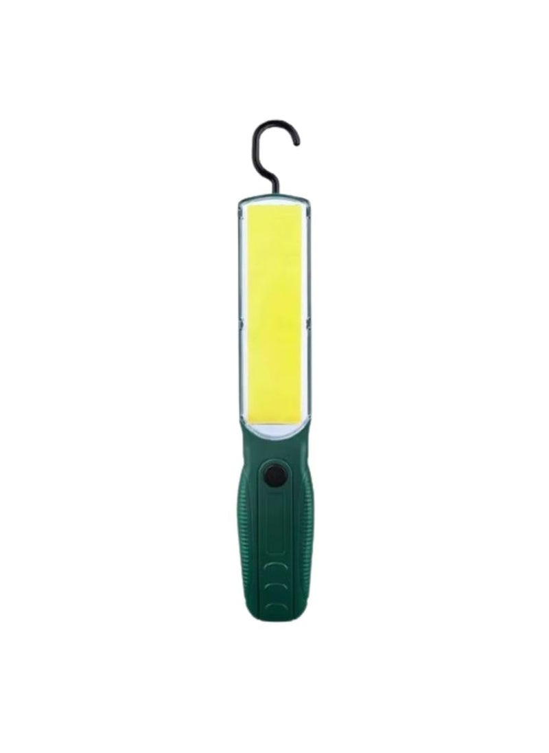 ShipFayda ShipFayda Multifunctional Work Light Handy COB Emergency Lamp with Magnetic Base Hanging Hook COB Handheld Work Lights Handheld Mini Torch for CampingOutdoorPicnic Pack of 1Multicolor  - Image 1