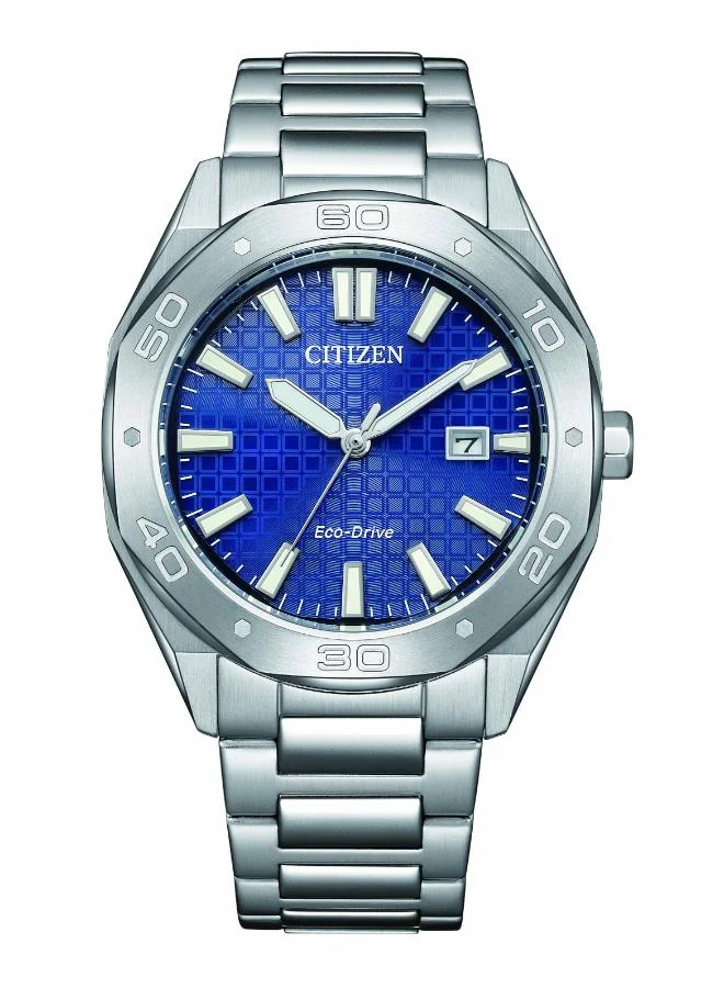 سيتيزن Men's Stainless Steel Eco-Drive Men Watch BM7630-80L - 41 mm
