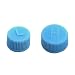 UHANBUT Car AC Valve Core Caps R134a Air Conditioning System Repairing Seal Kit Leakproof High and Low Side Pressure AC Caps Automotive Air Conditioning Valve Cap Replacement Set 2PCS - Image 2