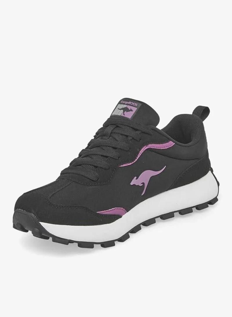 Kangaroos BLACK Women Lace-Up Sports Shoes for Women | Best Price UAE