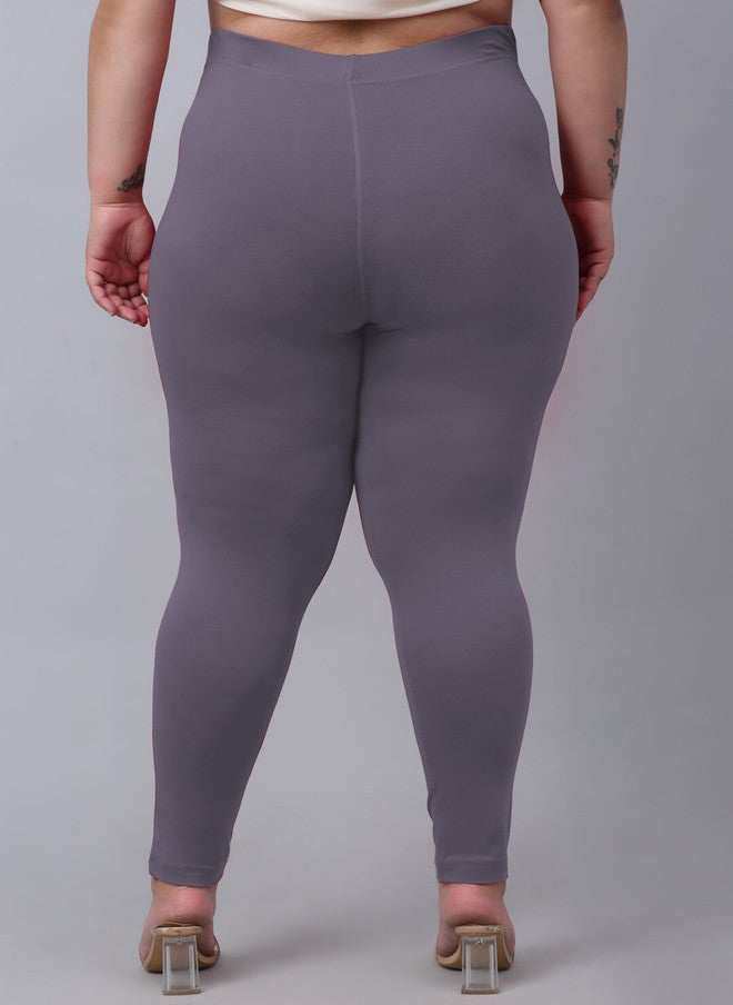 Trend Level Women Plus Size Super Regular Fit Easy Wash Casual Trousers - Image 3