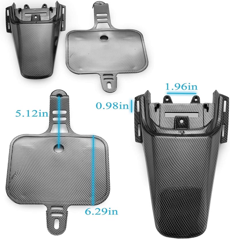 necaces Plastic Fender Fairing Kit Set, Plastic Body Fender Kit for XR50 CRF50 Chinese Mini Dirt Bikes - Image 4