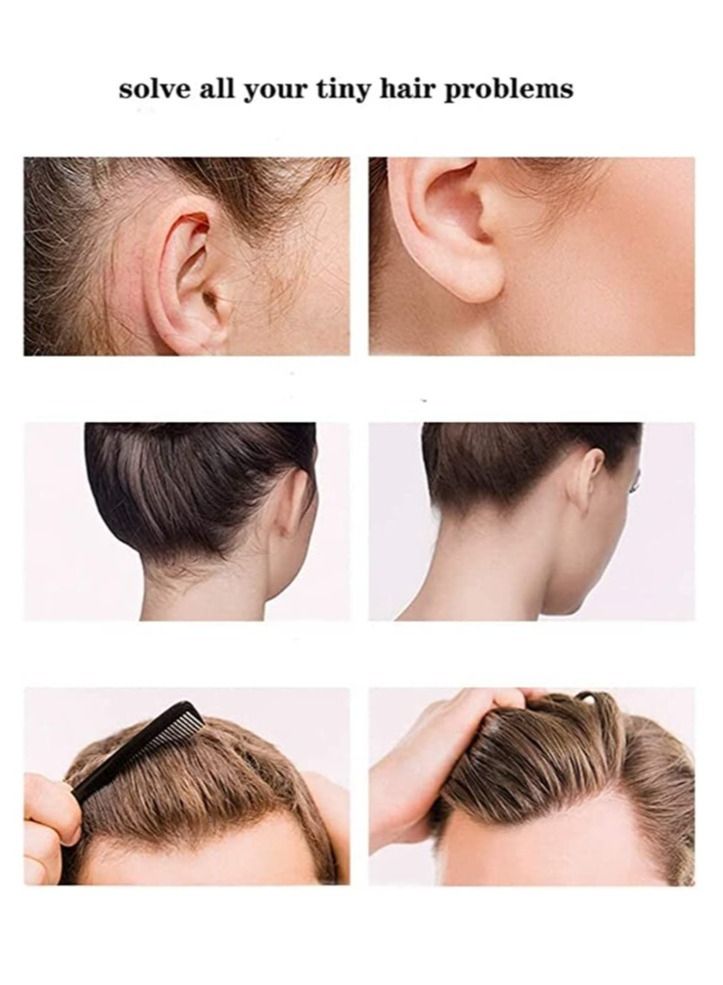 Kanza عصا شمع الشعر 75 جرامًا لتحسين ملمس الشعر ولمعانه، شمع تصفيف الشعر، كريم تشطيب الشعر المكسور الصغير، عصا التحكم في الحواف، عصا دهن الشعر للرجال والنساء - Image 2