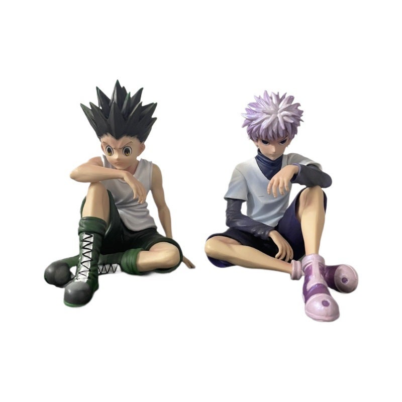 تمثال Hunter x Hunter بوضعية الجلوس كيلوا وجون - Image 5
