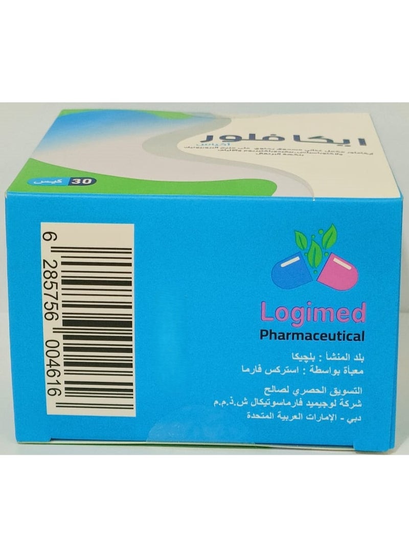 استركس فارما  ايكافلور مكمل غذائى 30 كيس - Image 2