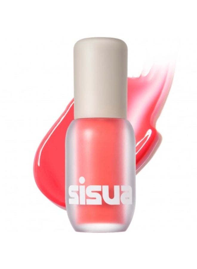 Unleashia Sisua Popcorn Syrup Lip Plumper Long-Lasting Formula No. 3 Neon Guava 3.8g - Image 1