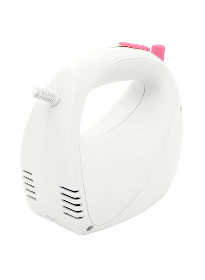 SONASHI Hand Mixer with 5 Speeds - Turbo Switch | Twin Stainless Steel Kneader And Beater For Mixing, Whipping, Whisking and Kneading | Super-sleek Durable And Resistant To Rust 200 W SMX-144 White - Image 3