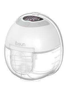 ibsun Hands Free Breast Pump, Wearable Electric Breast Pump 4 Modes 9 Levels with 19/21MM Flange  - Image 1