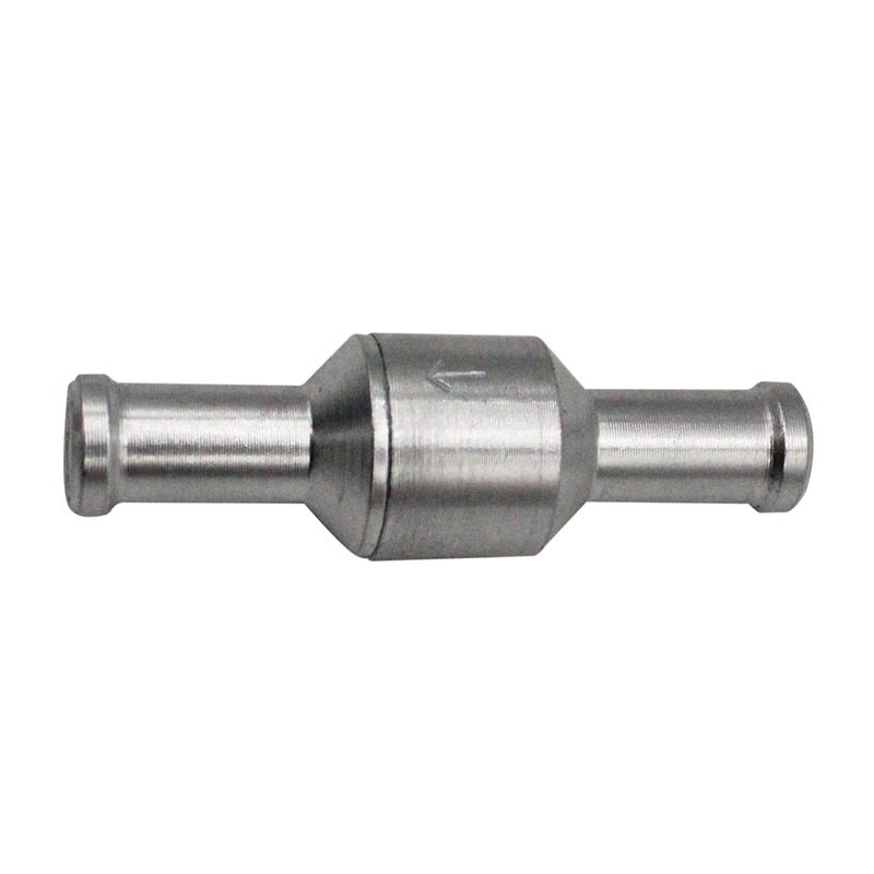 8mm Inline One-way Non-return Check Valve Fuel Water Gas Air Vacuum Aluminum Valve - Image 5