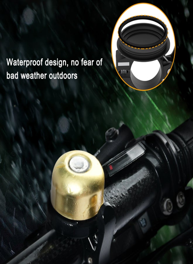 TWOOC Bike Bell for Handlebar Loud Bicycle Horn Anti-Theft Positioning Bell Waterproof for MTB Mountain Bike Road Bike - Image 2